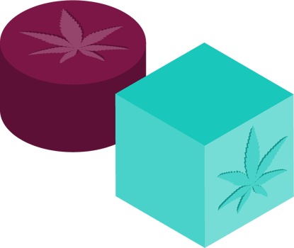 Cannabis Gummies_Isometric