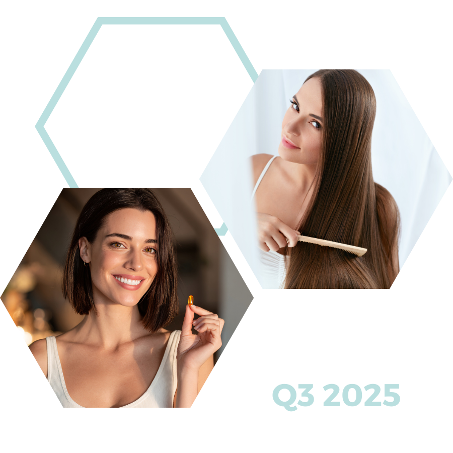 Q3 2025 Perimenopause Hair Snapshot Landing Page Graphic